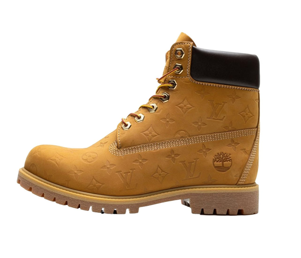 LV x Timberland Premium 6 Monogram Waterproof Brown - side
