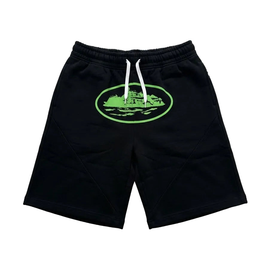 Corteiz Alcatraz Shorts - Green