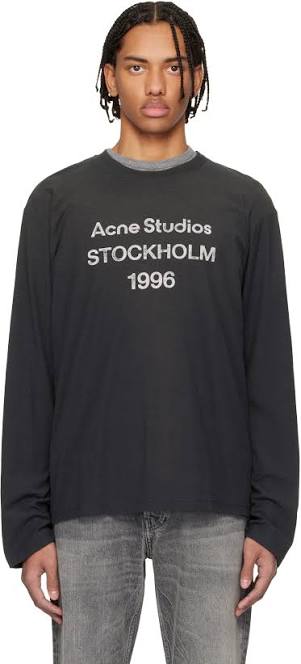 Acne Studios Stockholm 1996 Long Sleeve - Black