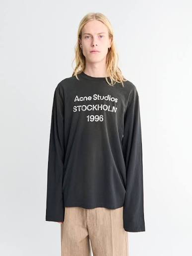 Acne Studios Stockholm 1996 Long Sleeve - Black