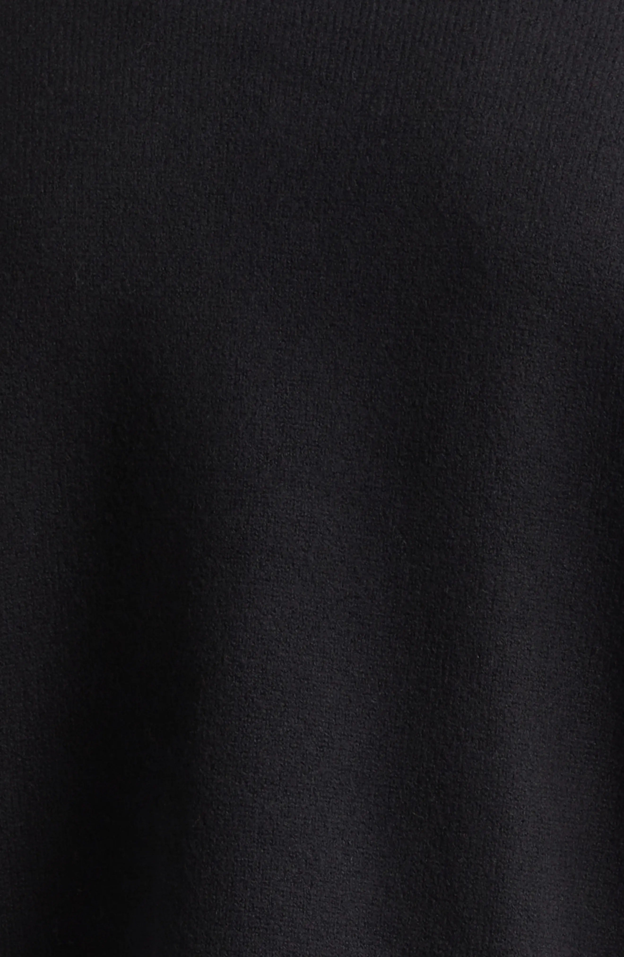 Solid black color swatch