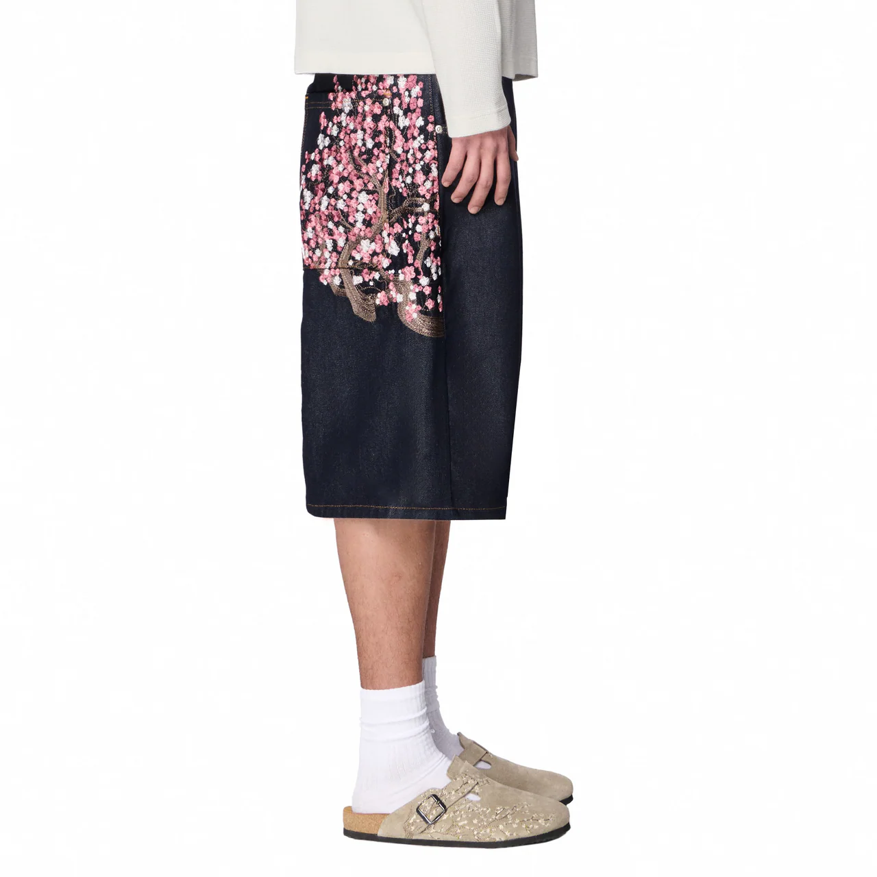 Derschutze Blossom V2 Raw Denim Jorts