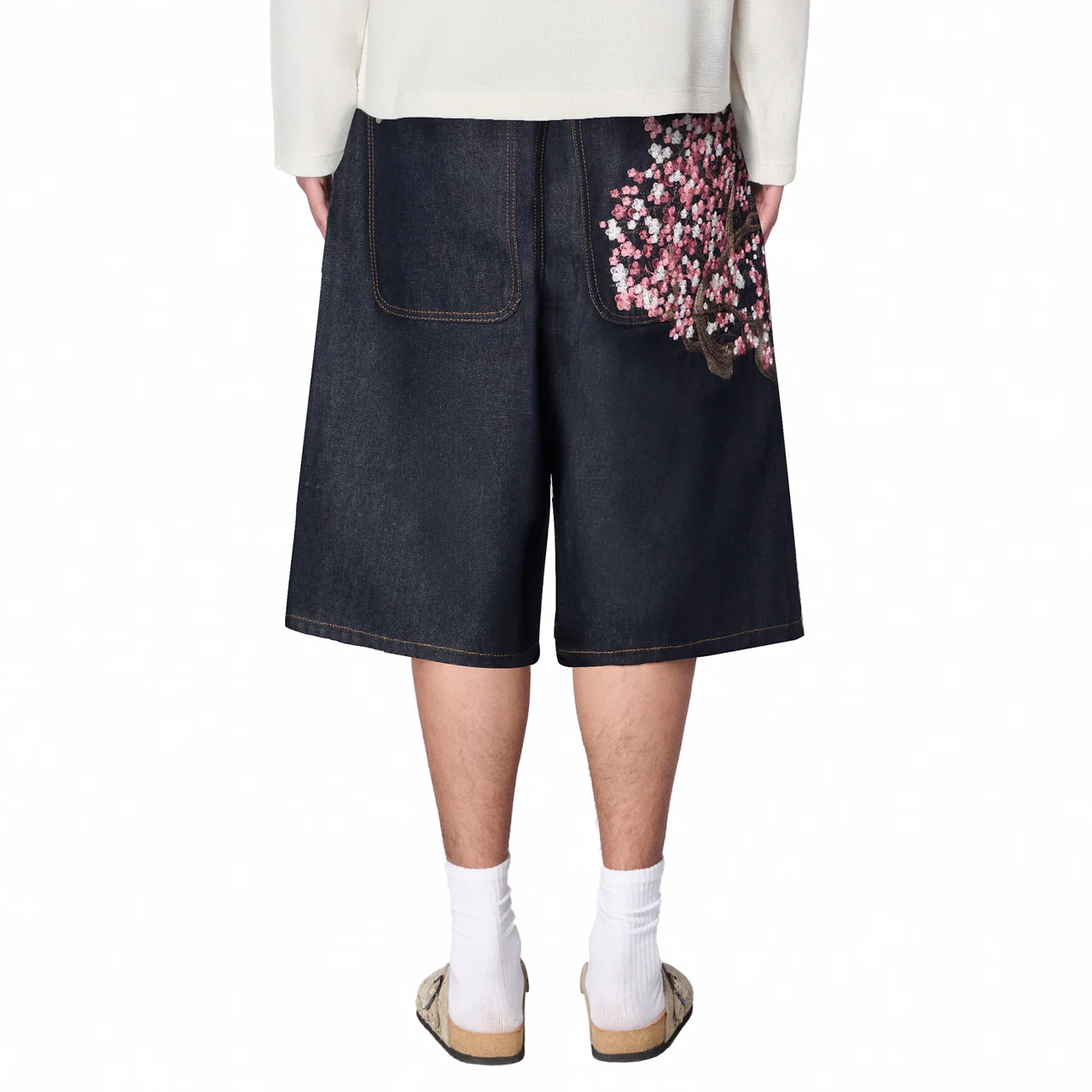 Derschutze Blossom V2 Raw Denim Jorts